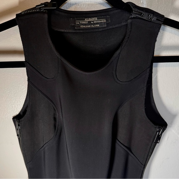 Allsaints ‘Essi’ Italian Cloth bodycon dress - Picture 6 of 6